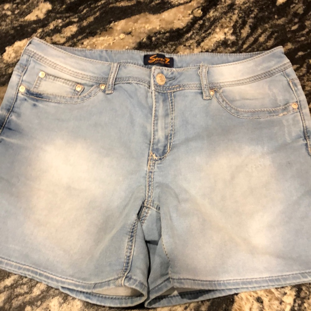 Seven Slightly Distressed Shorts